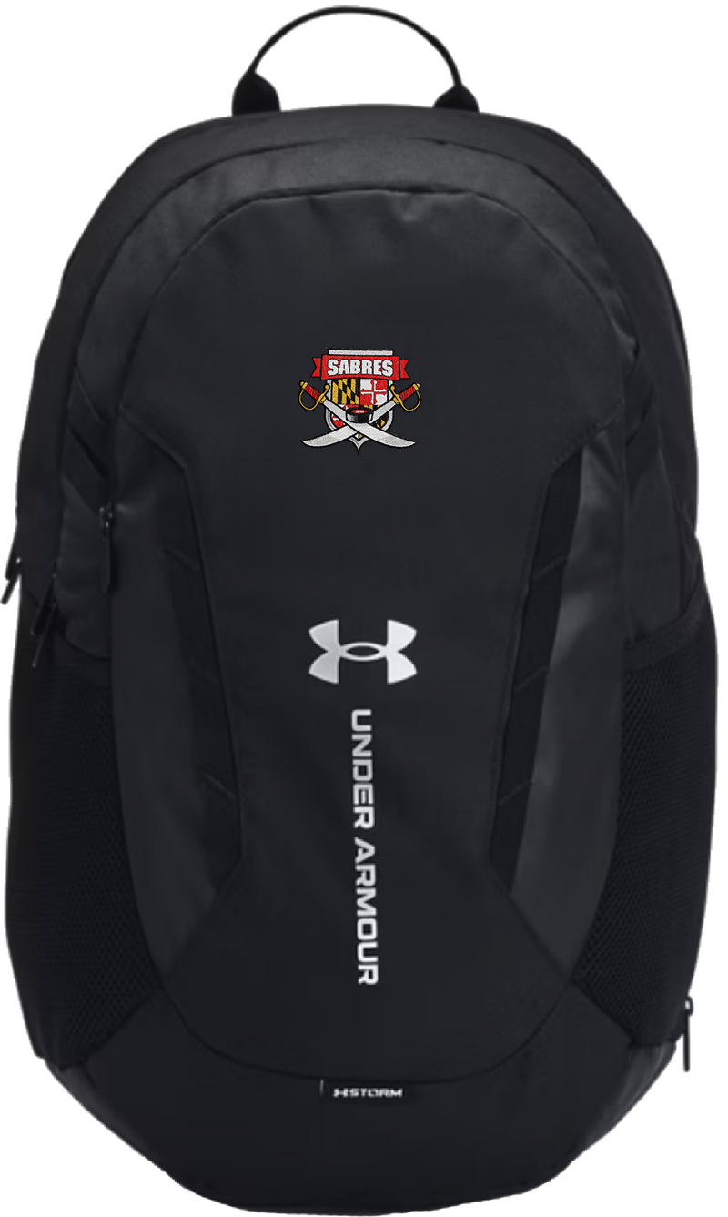 SOMD Sabres UA Hustle 6.0 Team Backpack