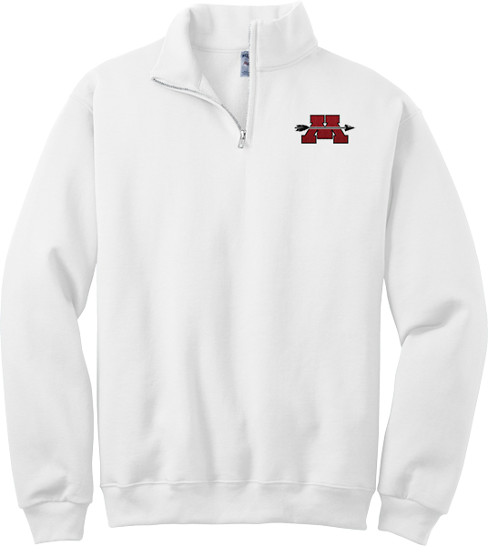 Mercer Arrows NuBlend 1/4-Zip Cadet Collar Sweatshirt