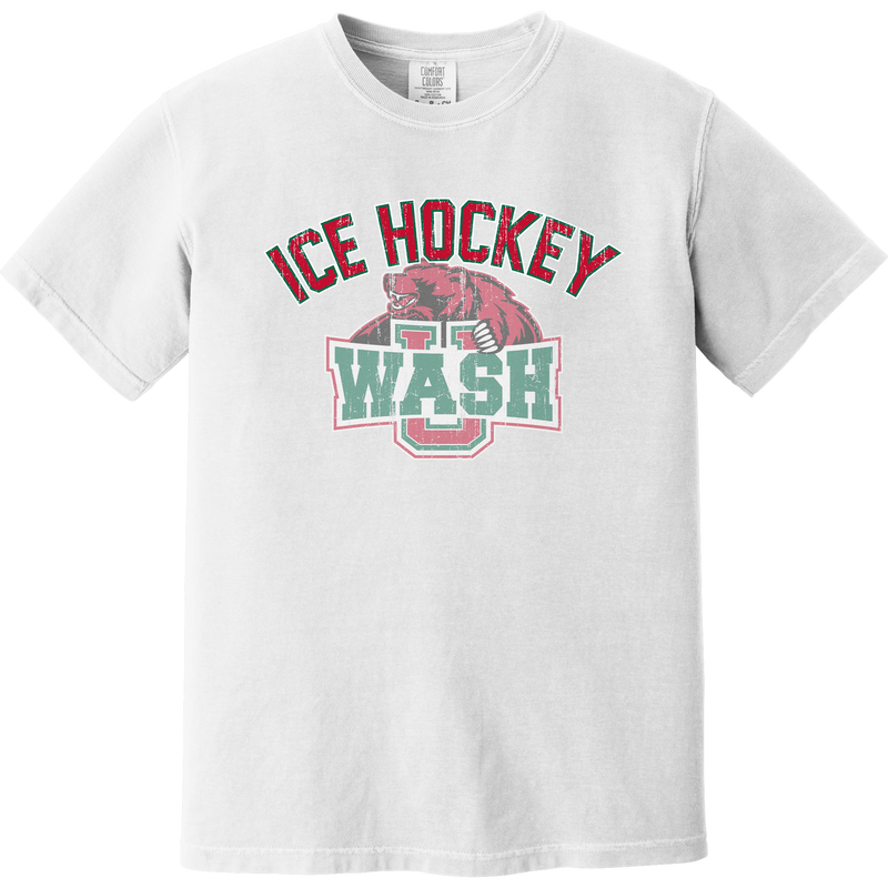 Wash U Heavyweight Ring Spun Tee