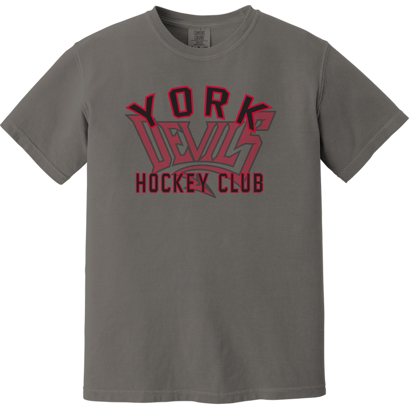 York Devils Heavyweight Ring Spun Tee