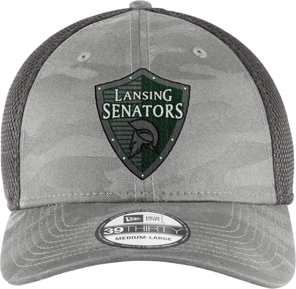 Lansing Senators New Era Tonal Camo Stretch Tech Mesh Cap