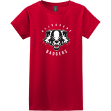 Scary Badgers Softstyle Ladies' T-Shirt