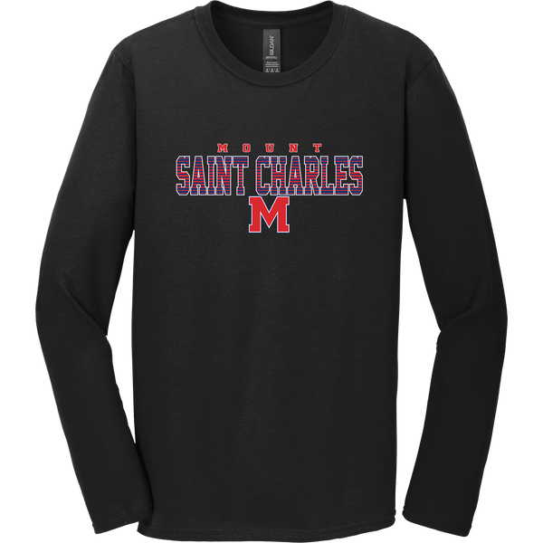 Mount St. Charles Softstyle Long Sleeve T-Shirt