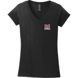 Jr. Mounties Softstyle Ladies Fit V-Neck T-Shirt