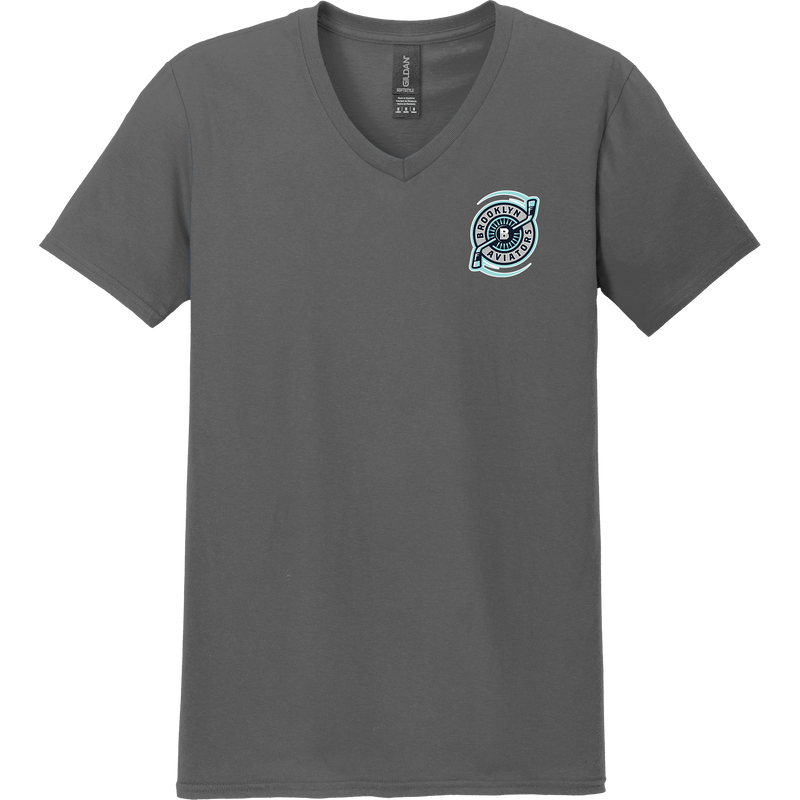 Brooklyn Aviators Softstyle V-Neck T-Shirt