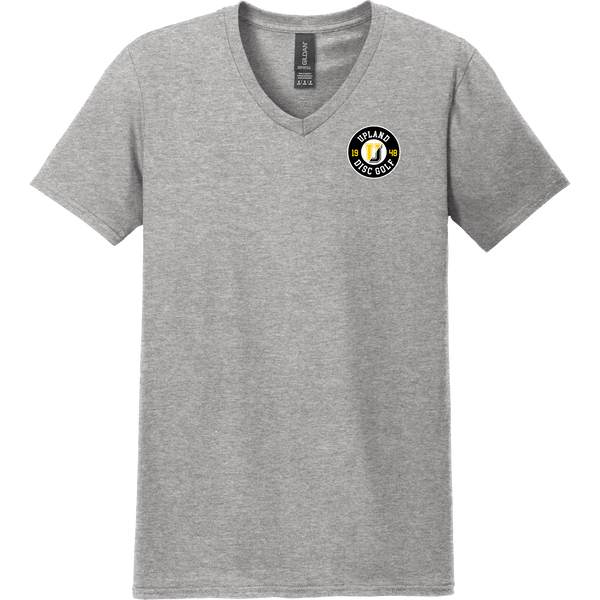 Upland Disc Golf Softstyle V-Neck T-Shirt