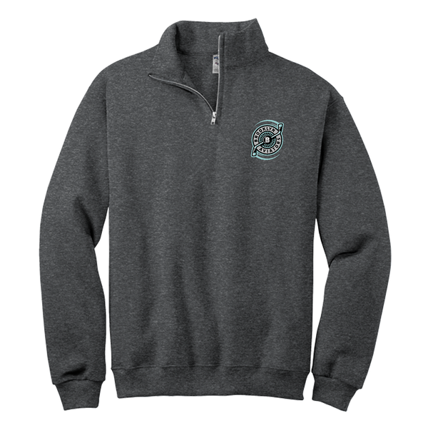 Brooklyn Aviators NuBlend 1/4-Zip Cadet Collar Sweatshirt