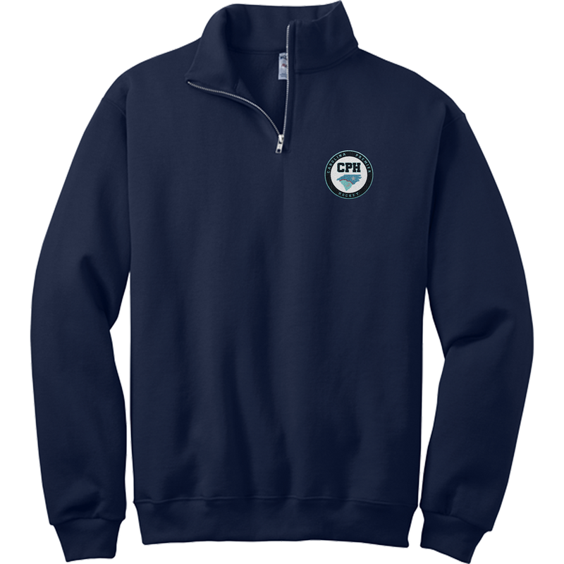 Carolina Premier Hockey NuBlend 1/4-Zip Cadet Collar Sweatshirt