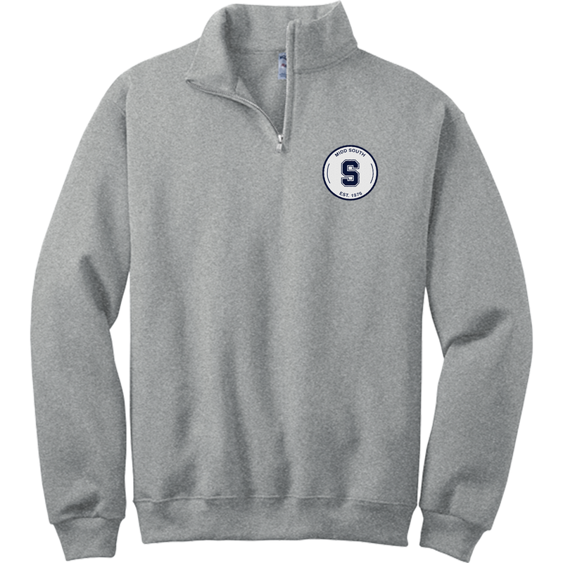 Midd South FBLA NuBlend 1/4-Zip Cadet Collar Sweatshirt