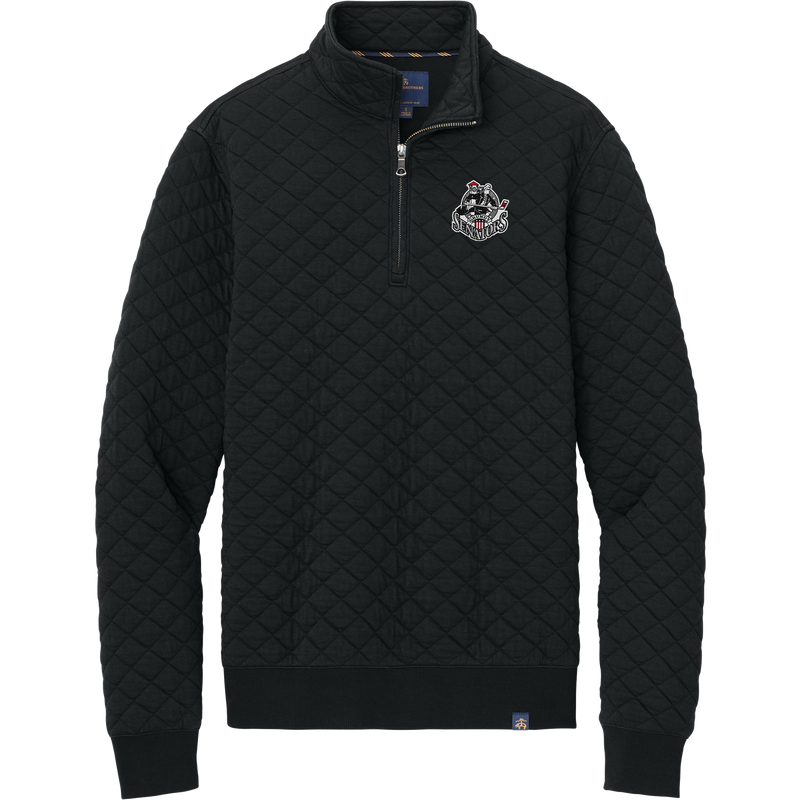 Grundy Senators Brooks Brothers Diamond Quilt 1/4-Zip