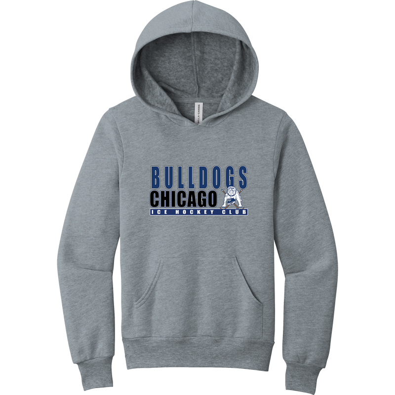 Chicago Bulldogs Youth Sponge Fleece Pullover Hoodie