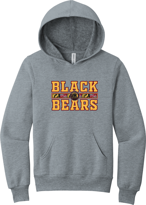 Maryland Black Bears Youth Sponge Fleece Pullover Hoodie