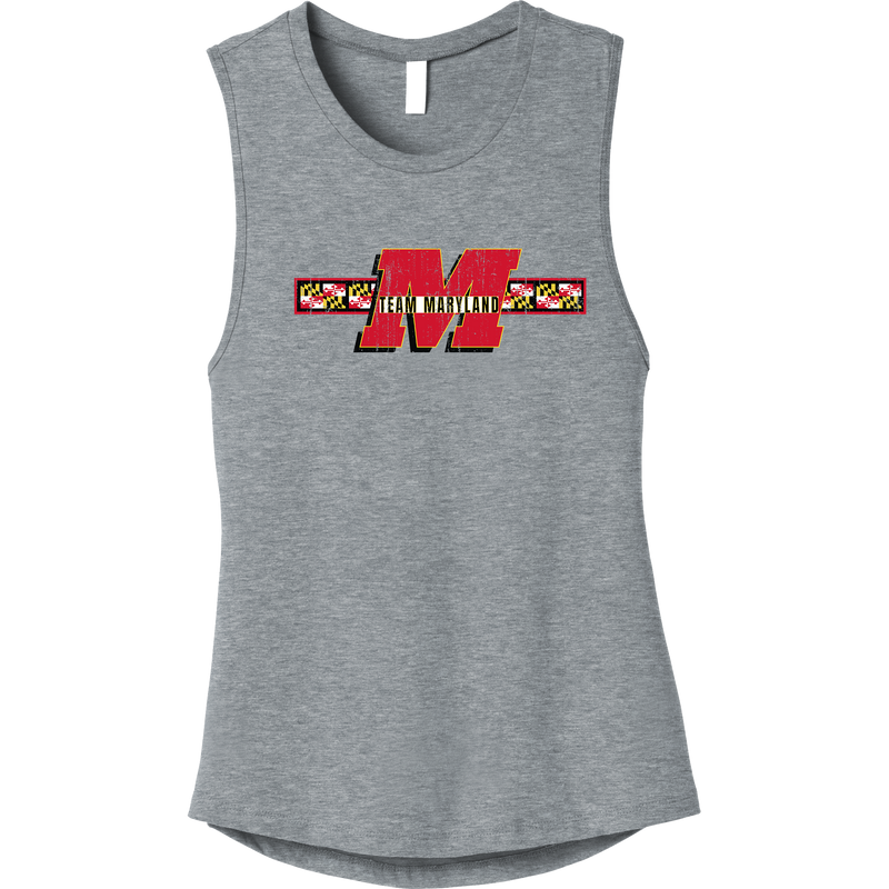 Team Maryland Womens Jersey Muscle Tank