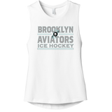 Brooklyn Aviators Womens Jersey Muscle Tank