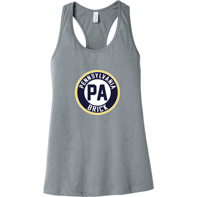 PA Brick Womens Jersey Racerback Tank