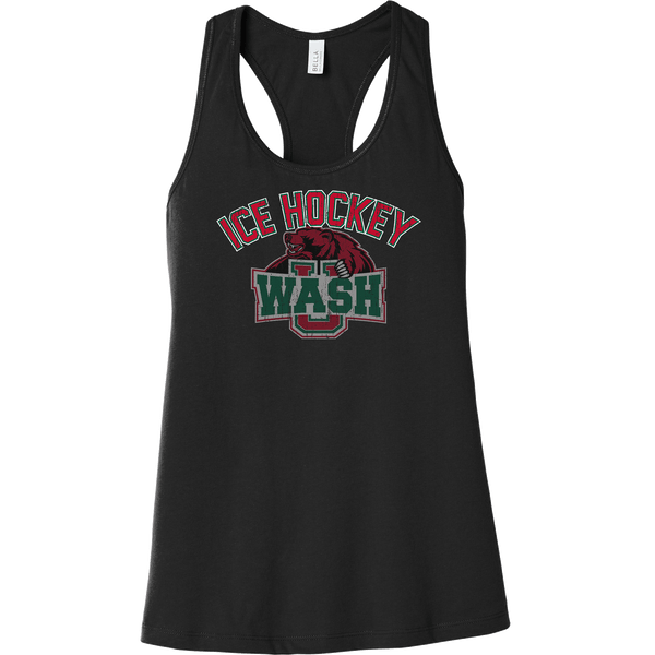 Wash U Womens Jersey Racerback Tank