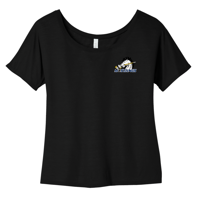 Mid-State Mustangs Womens Slouchy Tee