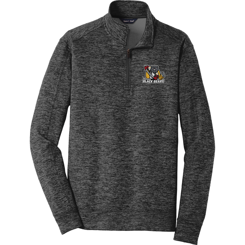 Dupage Black Bears PosiCharge Electric Heather Fleece 1/4-Zip Pullover