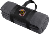 Maryland Black Bears Fleece Blanket with Carrying Strap
