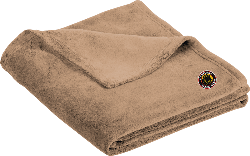 Maryland Black Bears Ultra Plush Blanket