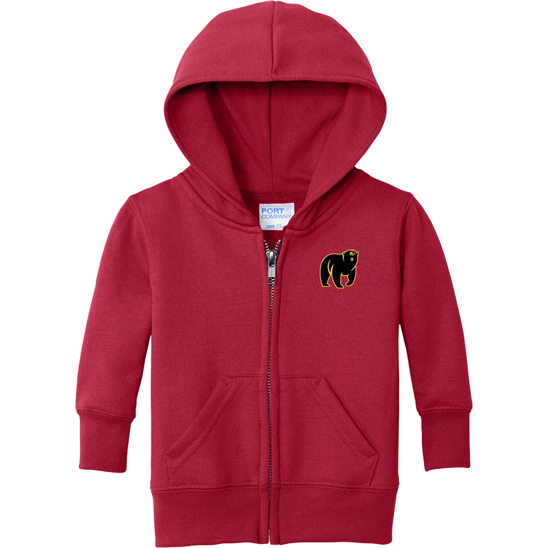 Maryland Black Bears Infant Core Fleece Full-Zip Hooded Sweatshirt