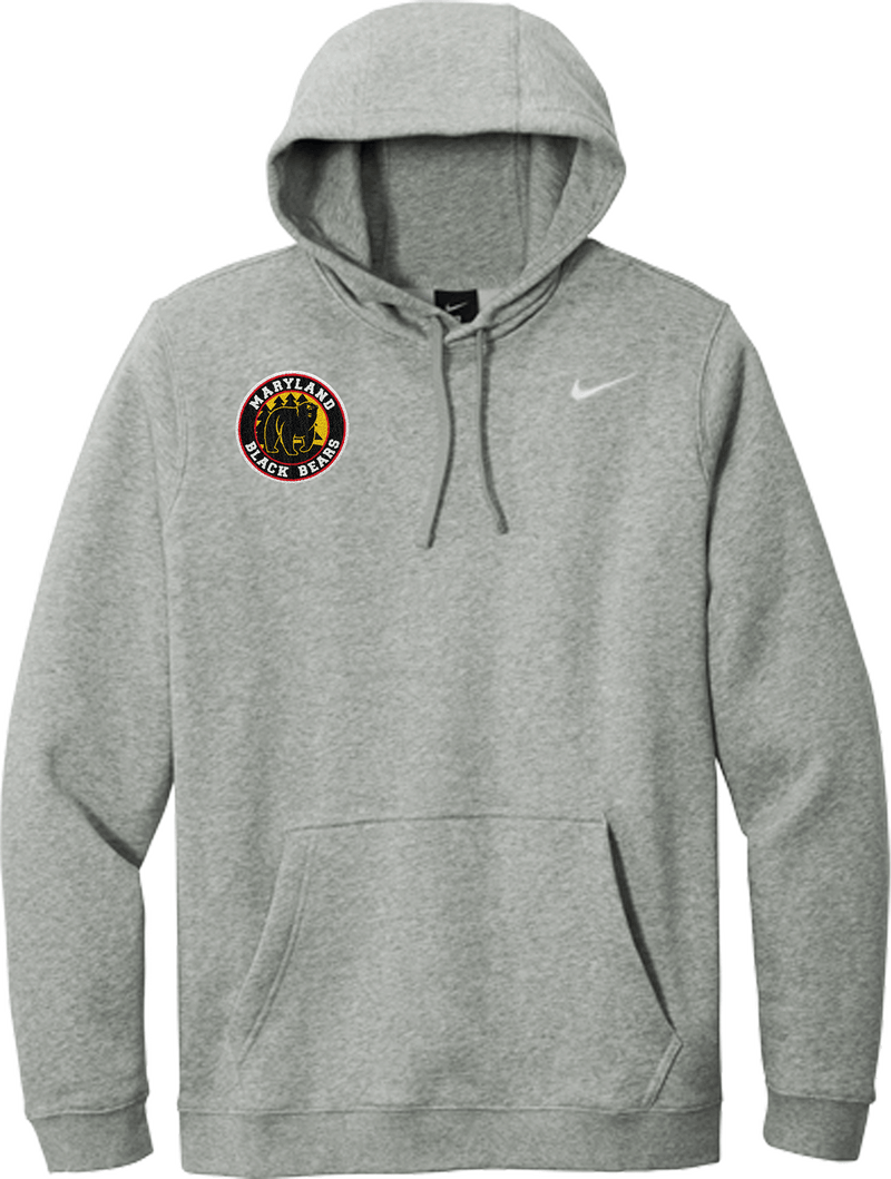 Maryland Black Bears Nike Club Fleece Pullover Hoodie