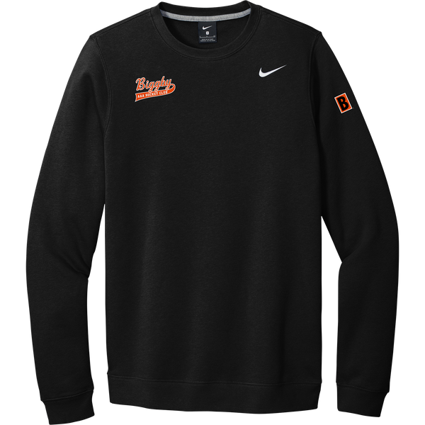 Biggby Coffee AAA Nike Club Fleece Crew