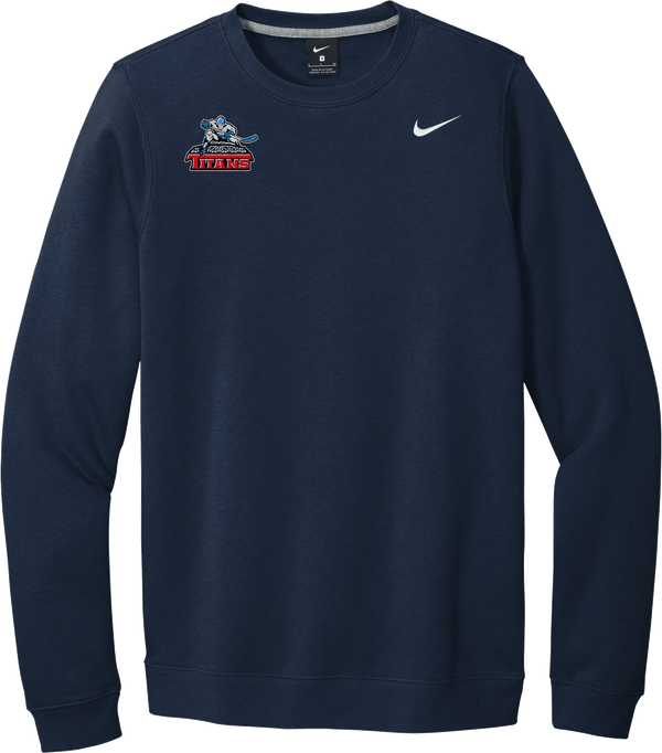 NJ Titans Nike Club Fleece Crew