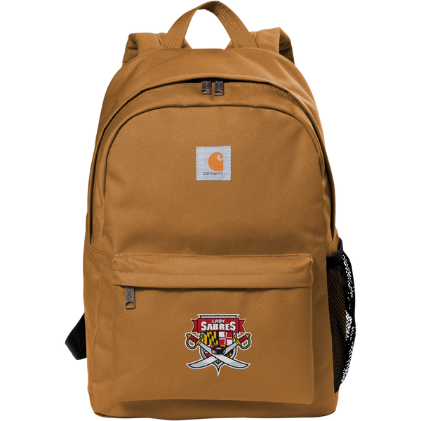 SOMD Lady Sabres Carhartt Canvas Backpack