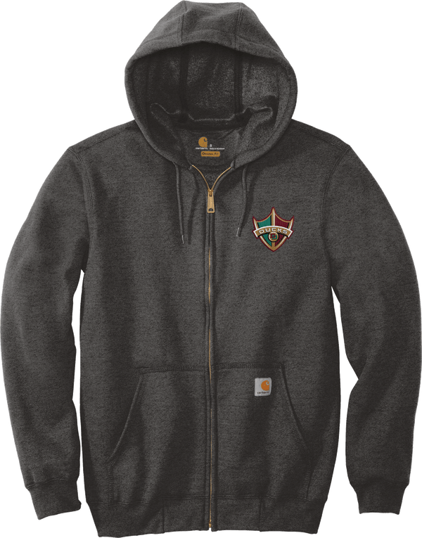 Delaware Ducks Carhartt Midweight Hooded Zip-Front Sweatshirt