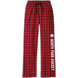 North Park Hockey Flannel Plaid Pant
