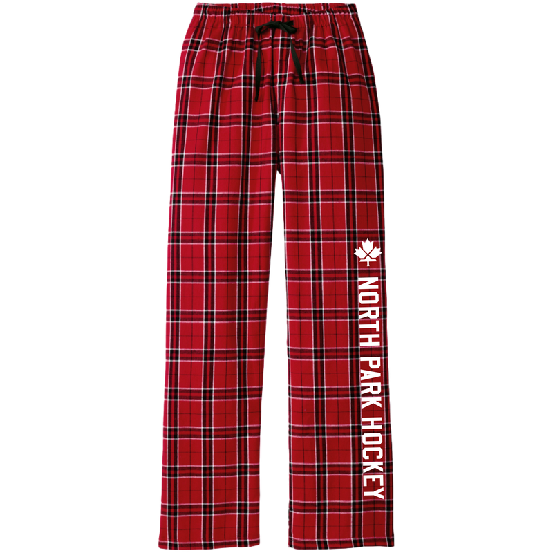 North Park Hockey Women's Flannel Plaid Pant