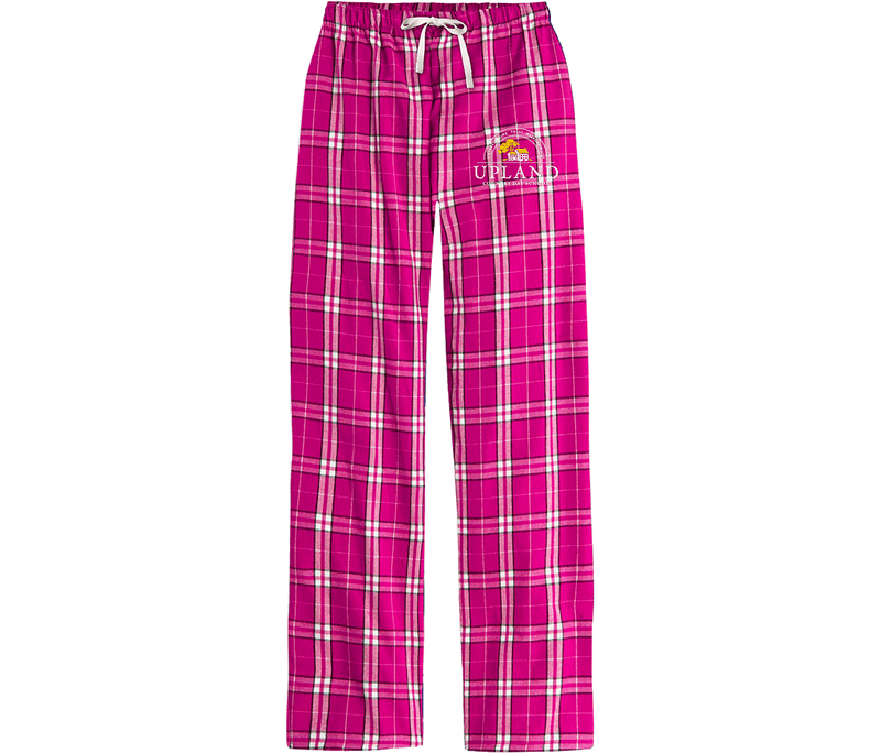 Upland Country Day School Women's Flannel Plaid Pant