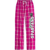 Lansing Spartans Women's Flannel Plaid Pant