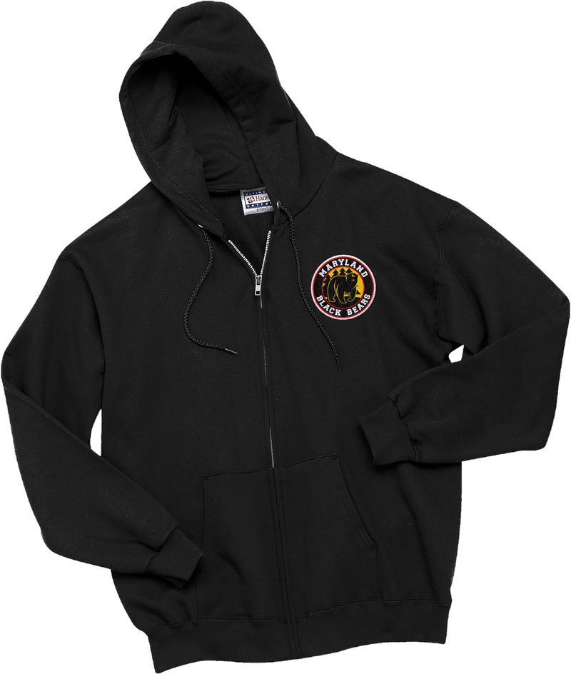 Maryland Black Bears Ultimate Cotton - Full-Zip Hooded Sweatshirt