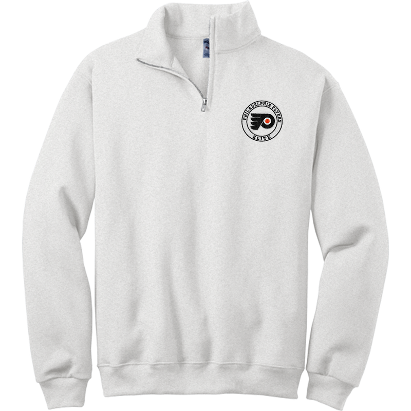 Philadelphia Flyers Elite NuBlend 1/4-Zip Cadet Collar Sweatshirt