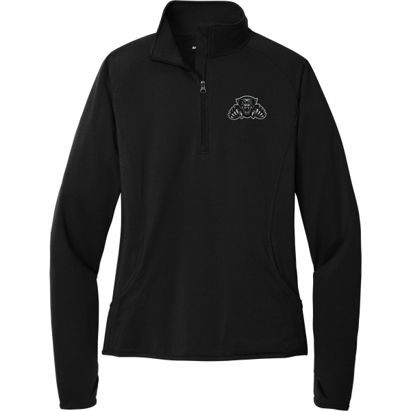 Igloo Jaguars Ladies Sport-Wick Stretch 1/4-Zip Pullover