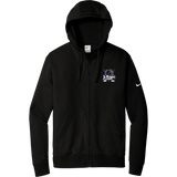 Old Bridge Jr. Knights Nike Club Fleece Sleeve Swoosh Full-Zip Hoodie