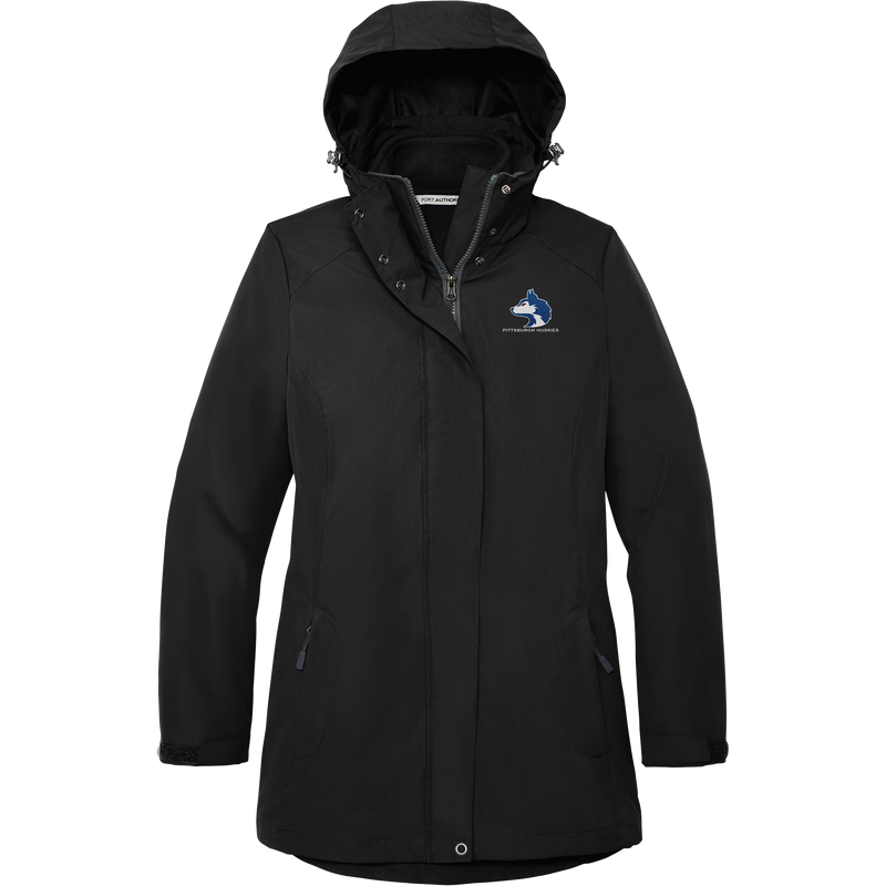 Pittsburgh Huskies Ladies All-Weather 3-in-1 Jacket