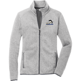 Mid-State Mustangs Ladies Sweater Fleece Jacket