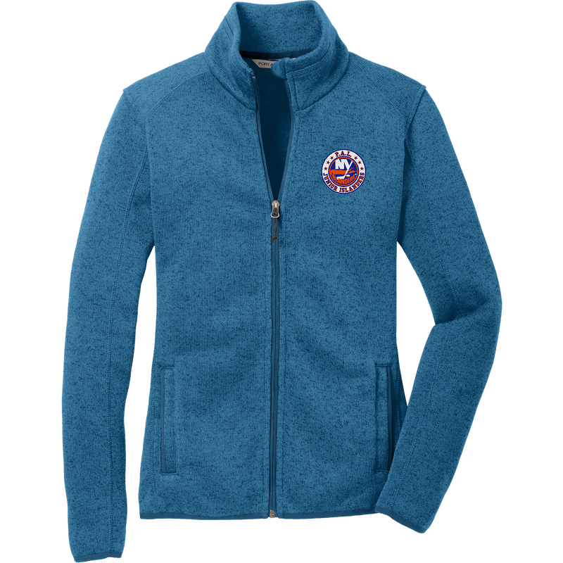 PAL Jr. Islanders Ladies Sweater Fleece Jacket