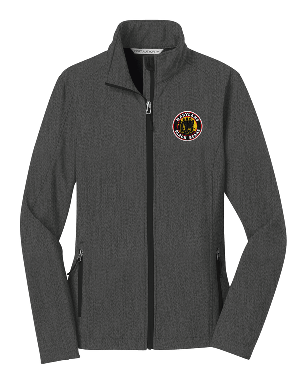 Maryland Black Bears Ladies Core Soft Shell Jacket
