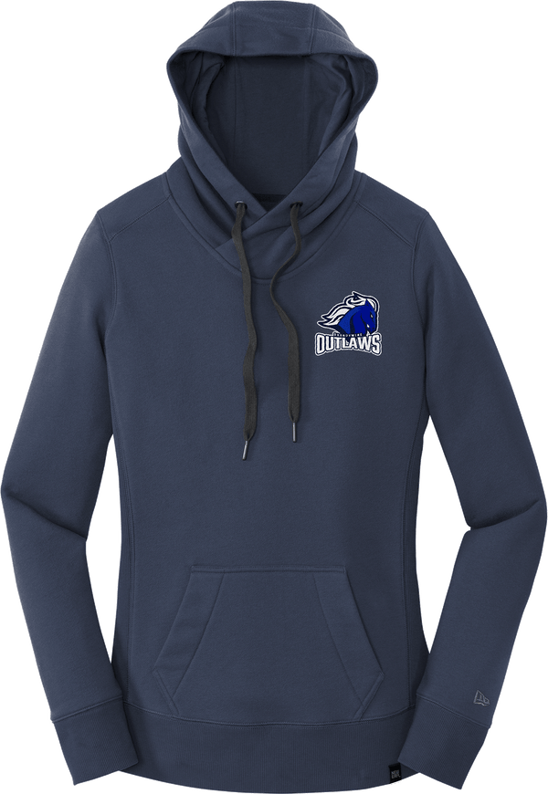 Brandywine Outlaws New Era Ladies French Terry Pullover Hoodie