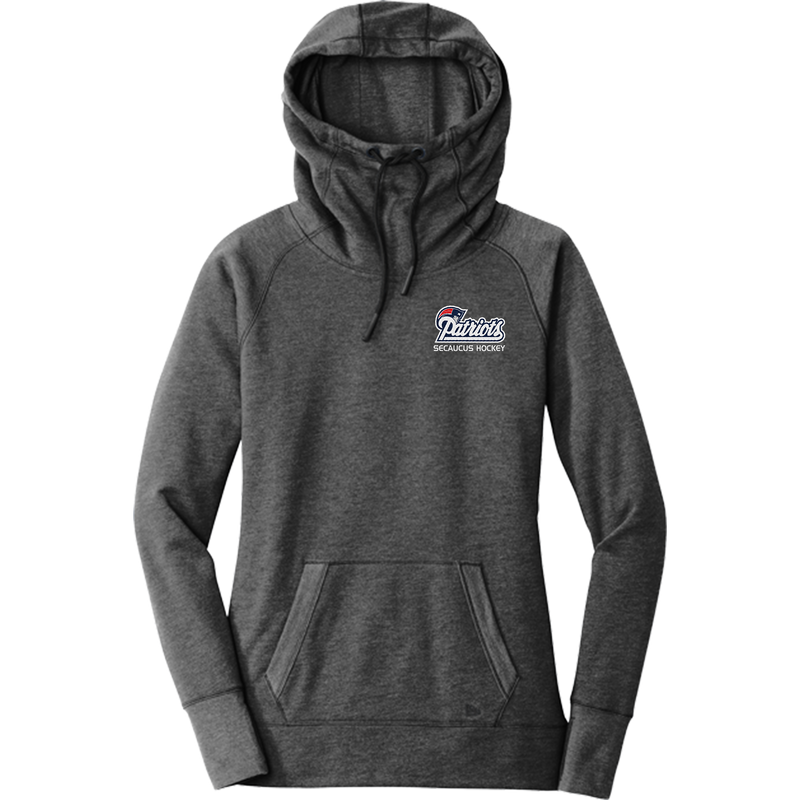 Secaucus Patriots New Era Ladies Tri-Blend Fleece Pullover Hoodie