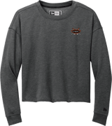 Orange County West New Era Ladies Tri-Blend Fleece Crop Crew