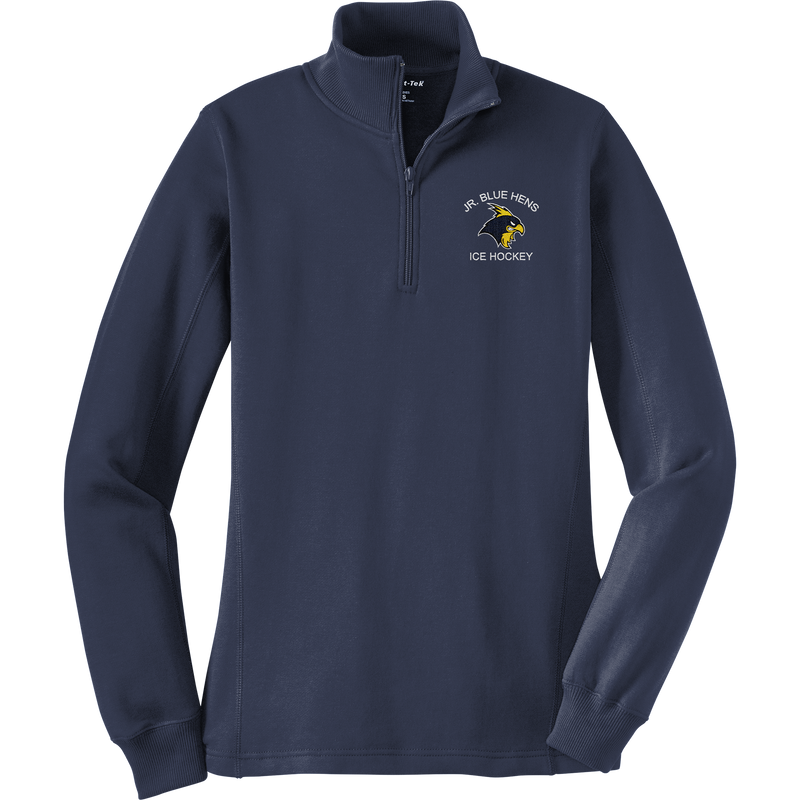 Delaware Jr. Blue Hens Ladies 1/4-Zip Sweatshirt