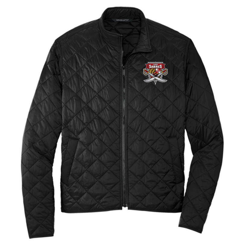 SOMD Lady Sabres Mercer+Mettle Quilted Full-Zip Jacket