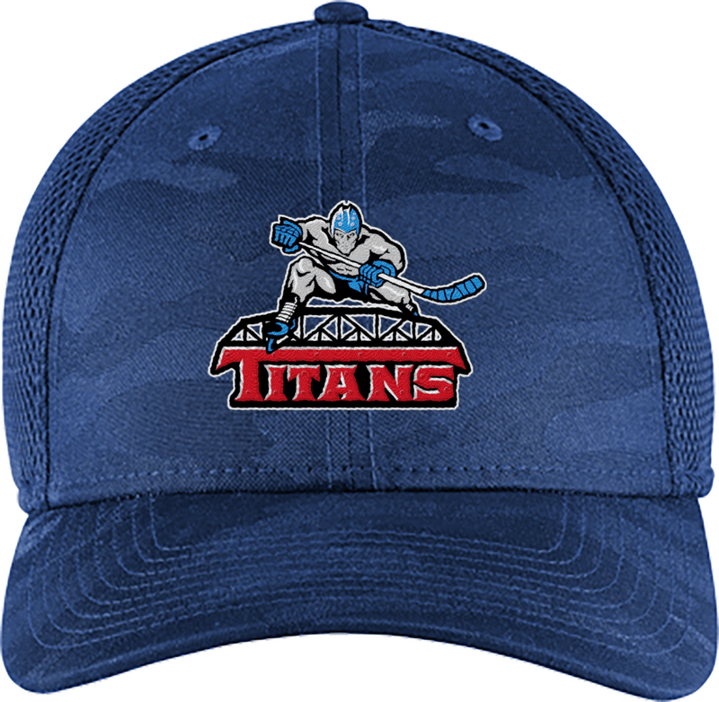 NJ Titans New Era Tonal Camo Stretch Tech Mesh Cap