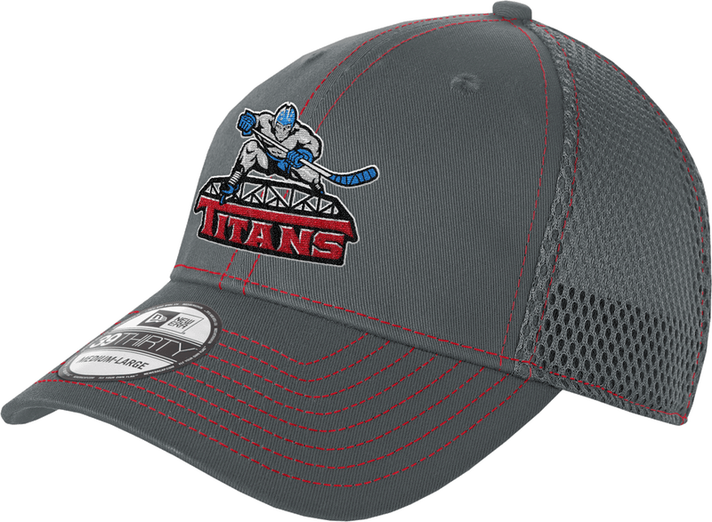 NJ Titans New Era Stretch Mesh Contrast Stitch Cap