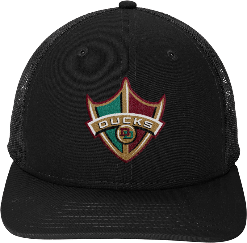 Delaware Ducks New Era Snapback Low Profile Trucker Cap